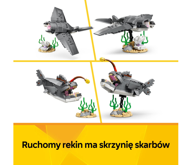 LEGO CREATOR 31381 Groźny rekin i skrzynia ze skarbem - 1473430 - zdjęcie 11